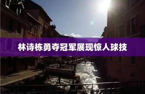 林诗栋勇夺冠军展现惊人球技