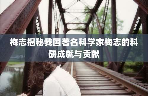 梅志揭秘我国著名科学家梅志的科研成就与贡献