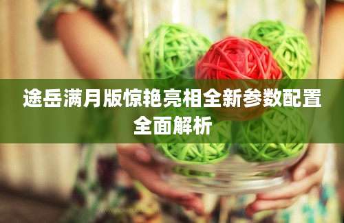 途岳满月版惊艳亮相全新参数配置全面解析