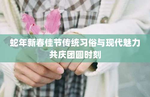 蛇年新春佳节传统习俗与现代魅力共庆团圆时刻