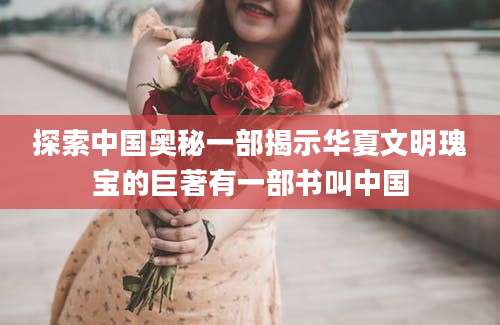 探索中国奥秘一部揭示华夏文明瑰宝的巨著有一部书叫中国
