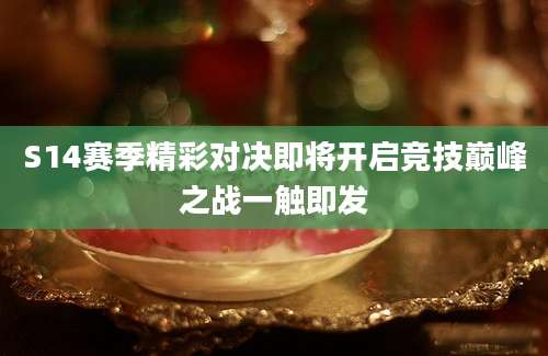 S14赛季精彩对决即将开启竞技巅峰之战一触即发