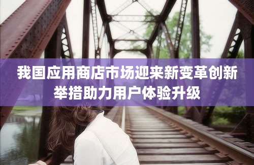 我国应用商店市场迎来新变革创新举措助力用户体验升级