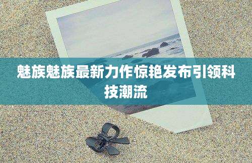魅族魅族最新力作惊艳发布引领科技潮流