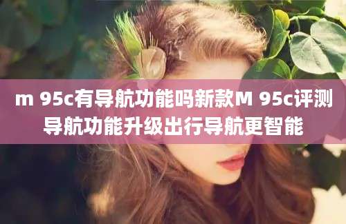 m 95c有导航功能吗新款M 95c评测导航功能升级出行导航更智能