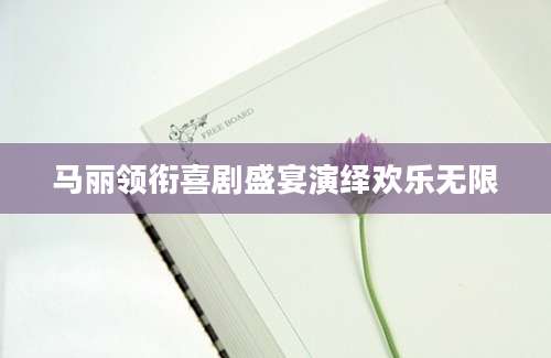 马丽领衔喜剧盛宴演绎欢乐无限