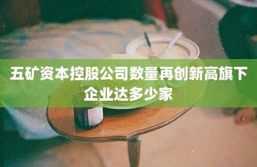 五矿资本控股公司数量再创新高旗下企业达多少家