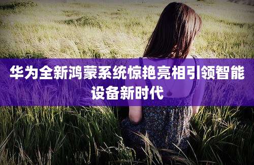 华为全新鸿蒙系统惊艳亮相引领智能设备新时代