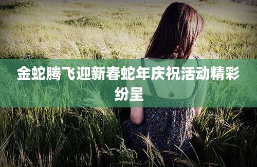 金蛇腾飞迎新春蛇年庆祝活动精彩纷呈