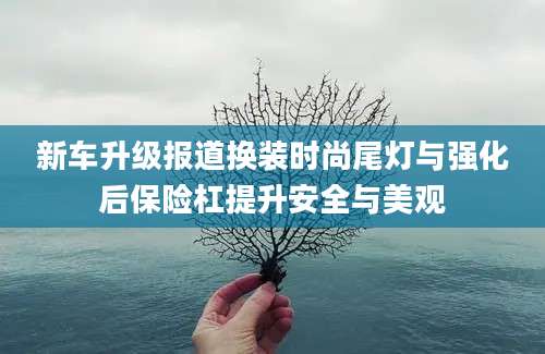 新车升级报道换装时尚尾灯与强化后保险杠提升安全与美观