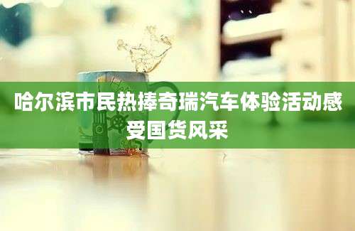 哈尔滨市民热捧奇瑞汽车体验活动感受国货风采