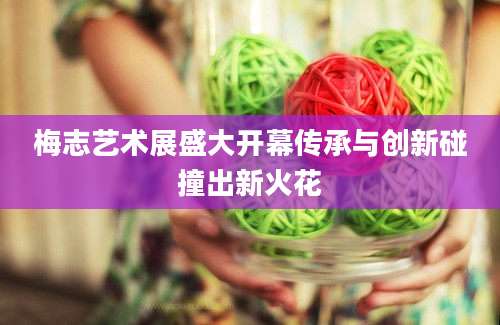 梅志艺术展盛大开幕传承与创新碰撞出新火花