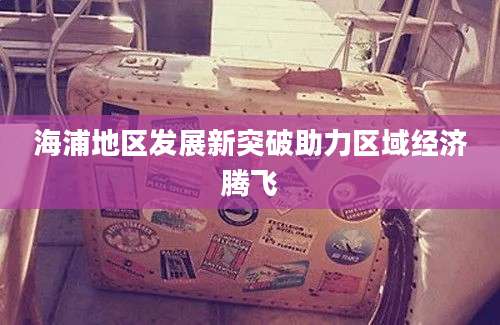 海浦地区发展新突破助力区域经济腾飞