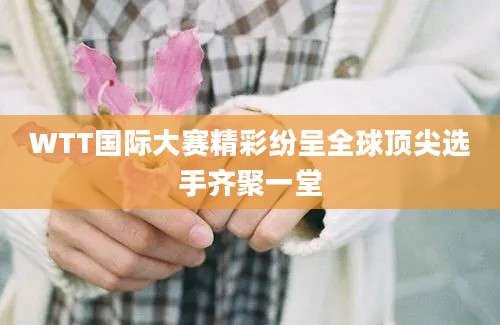 WTT国际大赛精彩纷呈全球顶尖选手齐聚一堂