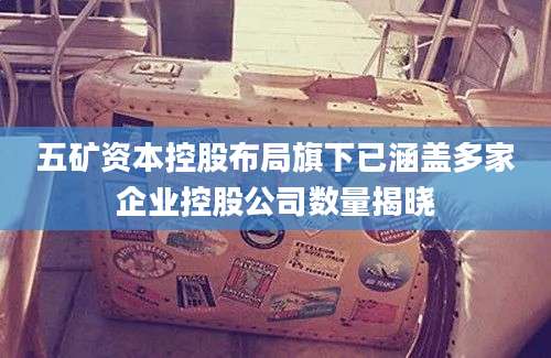 五矿资本控股布局旗下已涵盖多家企业控股公司数量揭晓