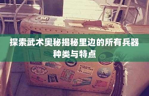 探索武术奥秘揭秘里边的所有兵器种类与特点