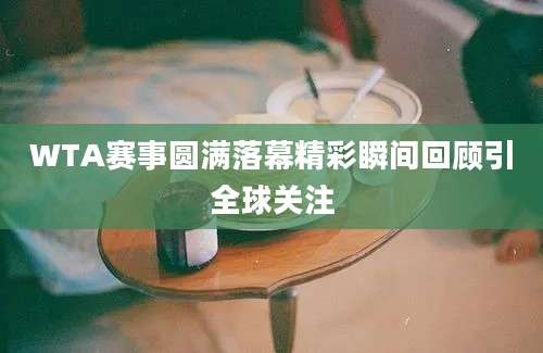 WTA赛事圆满落幕精彩瞬间回顾引全球关注