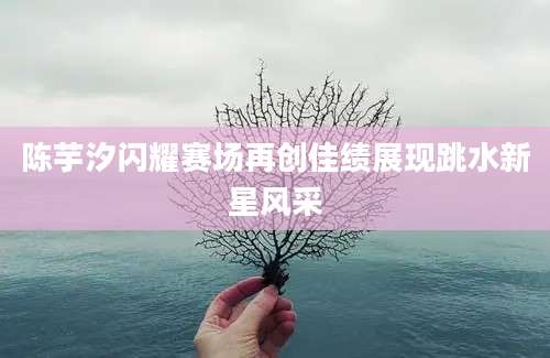 陈芋汐闪耀赛场再创佳绩展现跳水新星风采