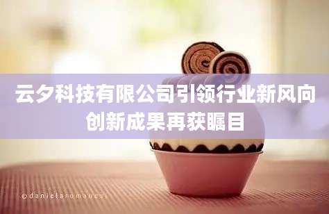 云夕科技有限公司引领行业新风向创新成果再获瞩目