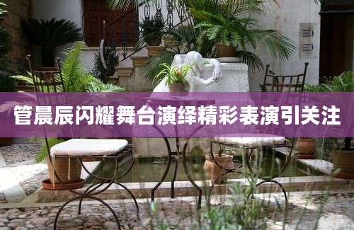 管晨辰闪耀舞台演绎精彩表演引关注