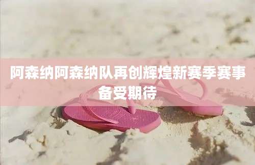 阿森纳阿森纳队再创辉煌新赛季赛事备受期待