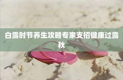 白露时节养生攻略专家支招健康过露秋