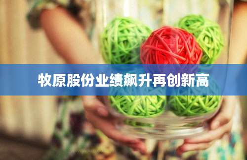 牧原股份业绩飙升再创新高