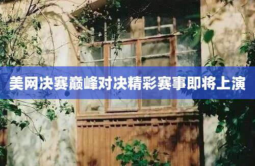 美网决赛巅峰对决精彩赛事即将上演