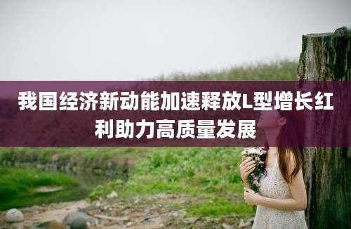 我国经济新动能加速释放L型增长红利助力高质量发展