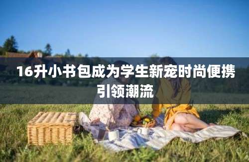 16升小书包成为学生新宠时尚便携引领潮流
