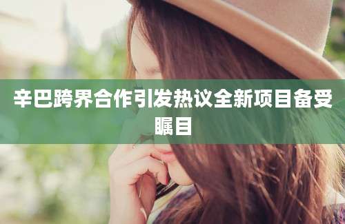 辛巴跨界合作引发热议全新项目备受瞩目