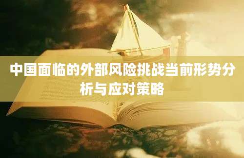 中国面临的外部风险挑战当前形势分析与应对策略