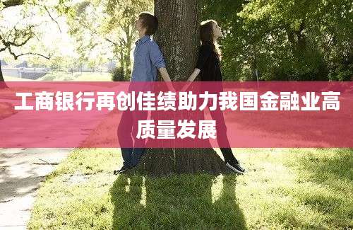 工商银行再创佳绩助力我国金融业高质量发展