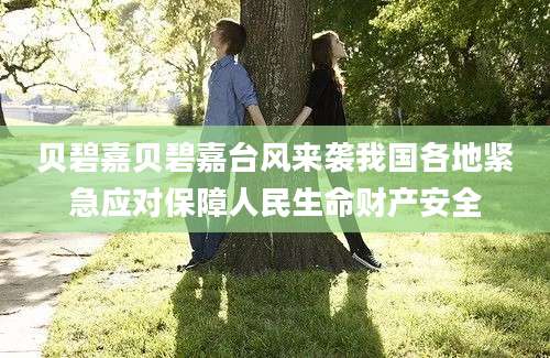 贝碧嘉贝碧嘉台风来袭我国各地紧急应对保障人民生命财产安全