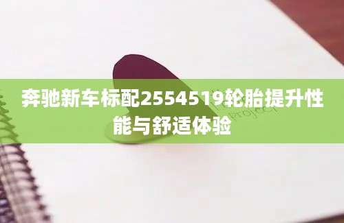 奔驰新车标配2554519轮胎提升性能与舒适体验