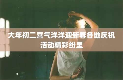 大年初二喜气洋洋迎新春各地庆祝活动精彩纷呈