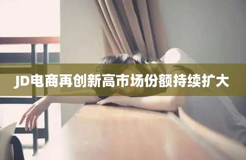 JD电商再创新高市场份额持续扩大