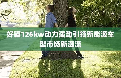 好猫126kw动力强劲引领新能源车型市场新潮流