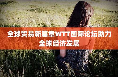 全球贸易新篇章WTT国际论坛助力全球经济发展