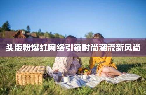 头版粉爆红网络引领时尚潮流新风尚