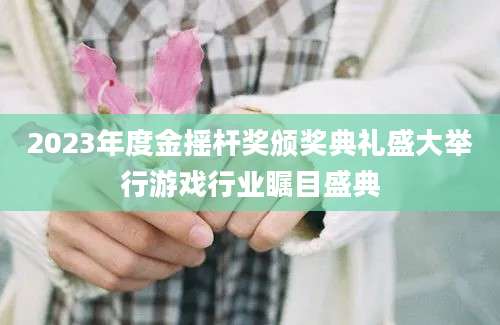 2023年度金摇杆奖颁奖典礼盛大举行游戏行业瞩目盛典