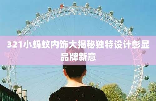 321小蚂蚁内饰大揭秘独特设计彰显品牌新意