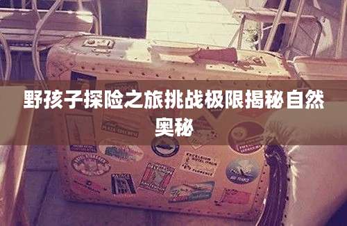 野孩子探险之旅挑战极限揭秘自然奥秘