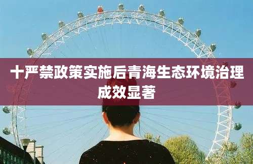 十严禁政策实施后青海生态环境治理成效显著