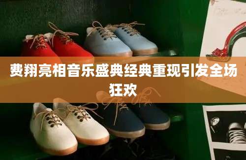 费翔亮相音乐盛典经典重现引发全场狂欢