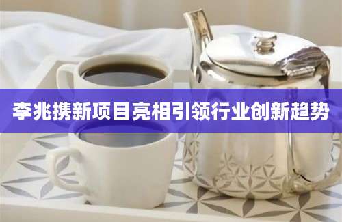 李兆携新项目亮相引领行业创新趋势