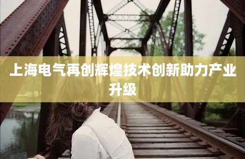 上海电气再创辉煌技术创新助力产业升级