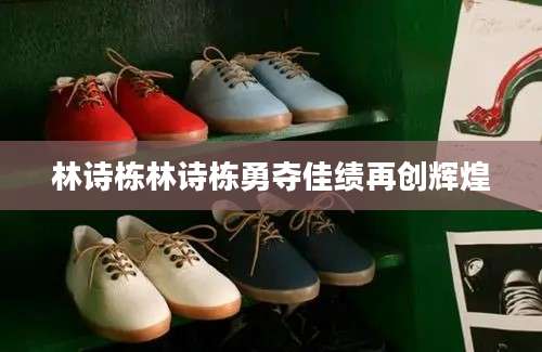 林诗栋林诗栋勇夺佳绩再创辉煌