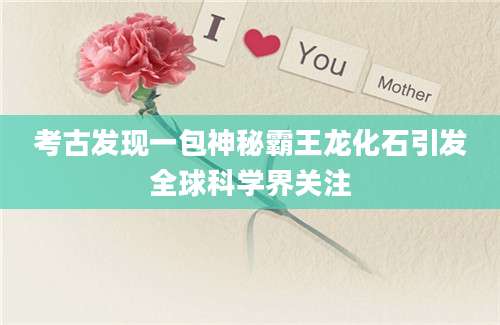 考古发现一包神秘霸王龙化石引发全球科学界关注