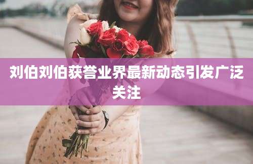 刘伯刘伯获誉业界最新动态引发广泛关注